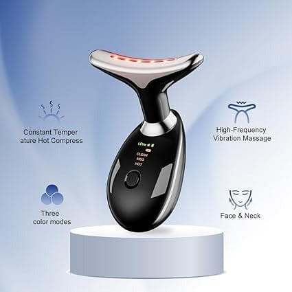 Digital face and neck slimming massager