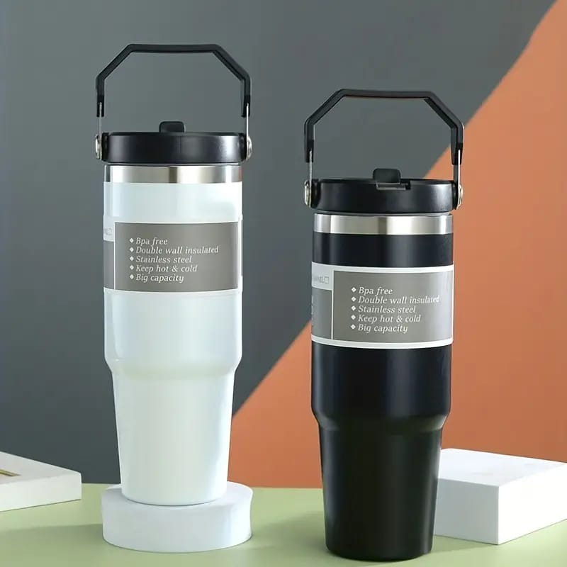 900ml portable thermal vaccum mug