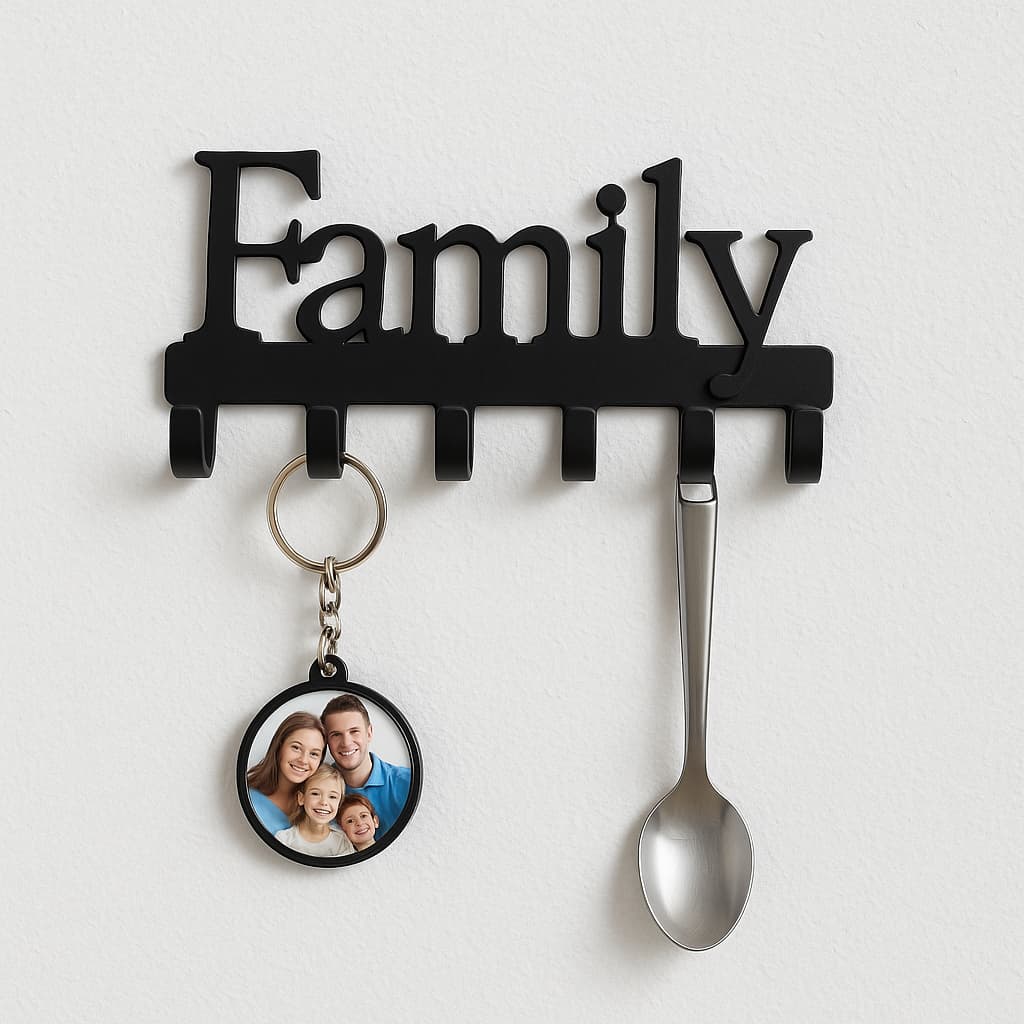 Metal key holder