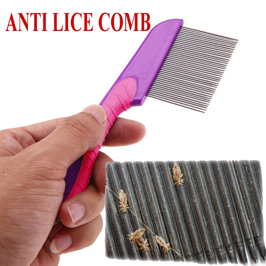 Anti-lice comb with handle