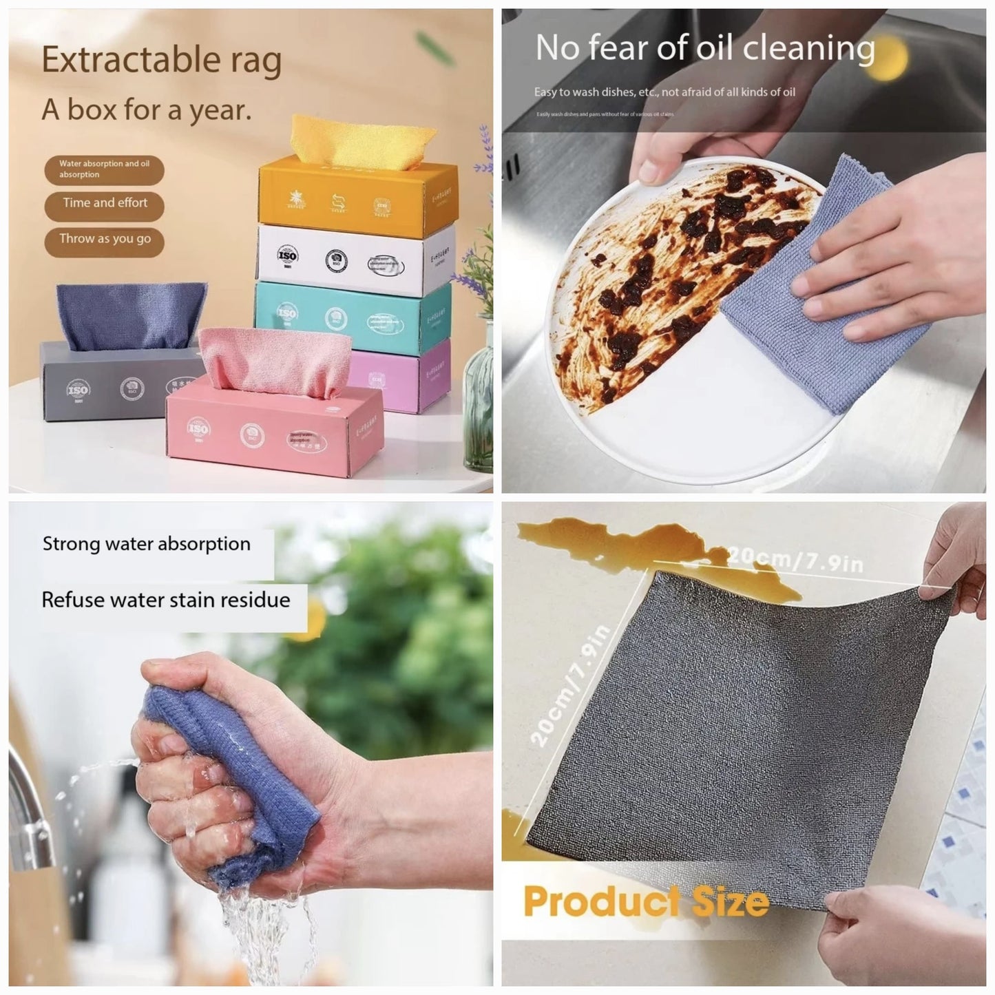 Microfiber wipes
