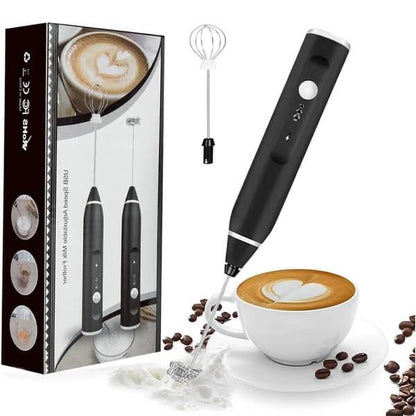 Rechargeable coffee beater