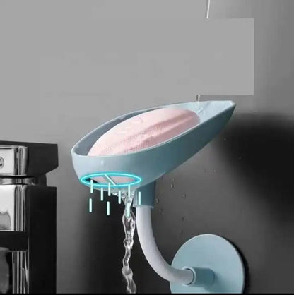 Suction soap tray