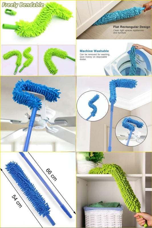 Micro fiber flexible fan duster