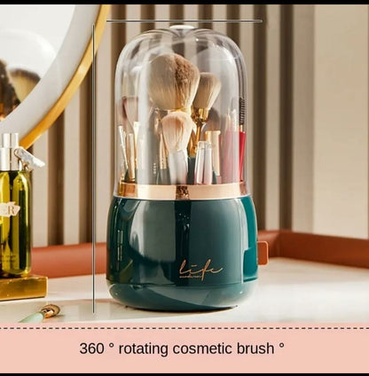 Rotating brush holder