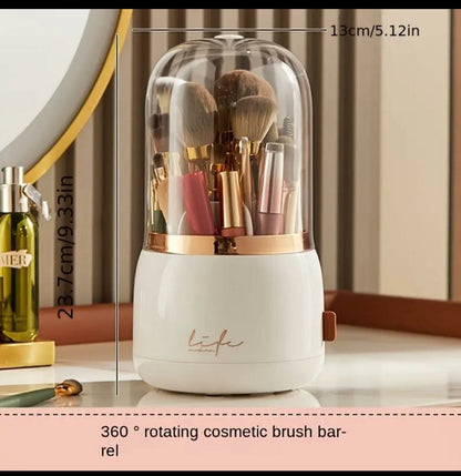 Rotating brush holder