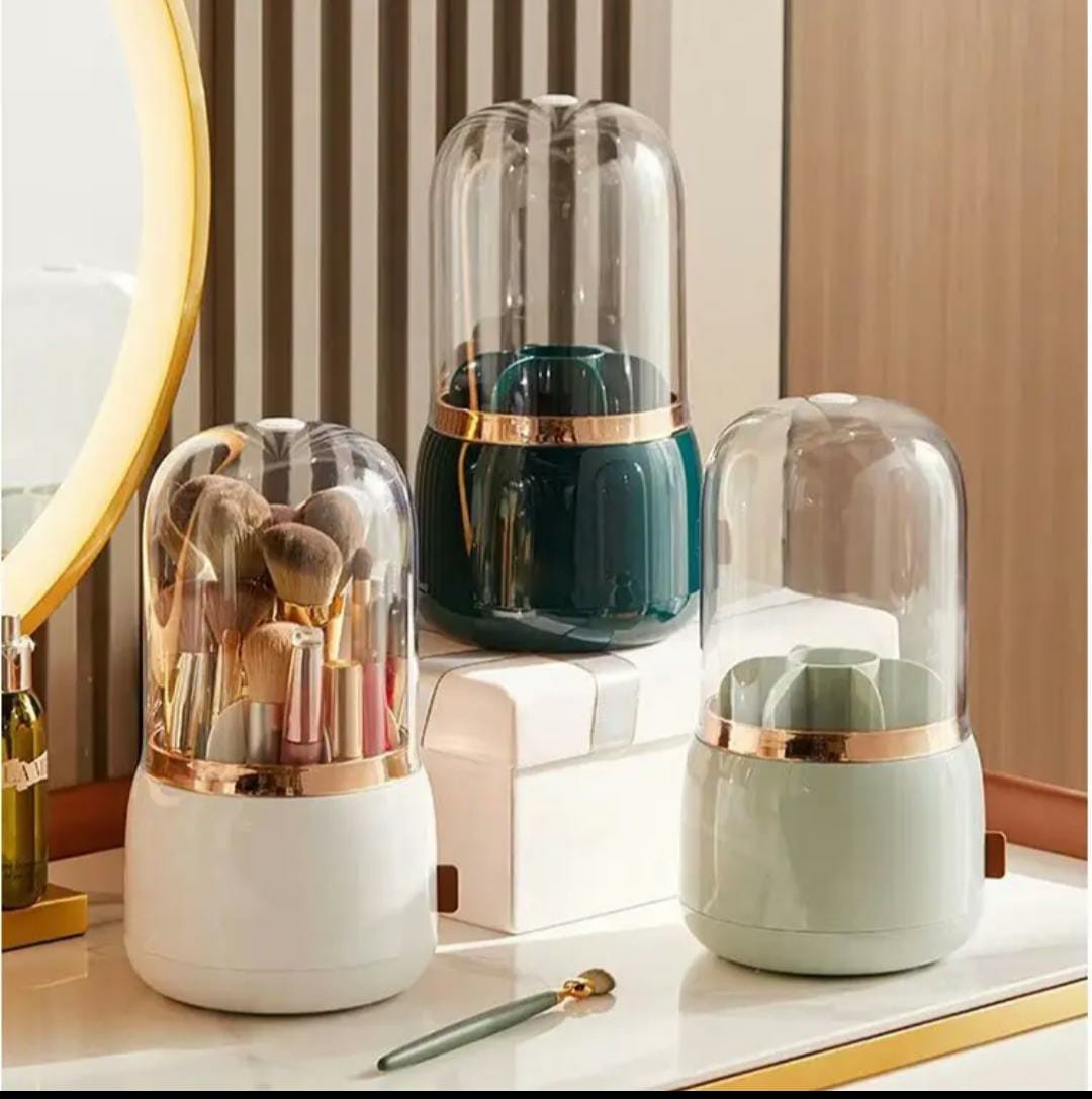 Rotating brush holder