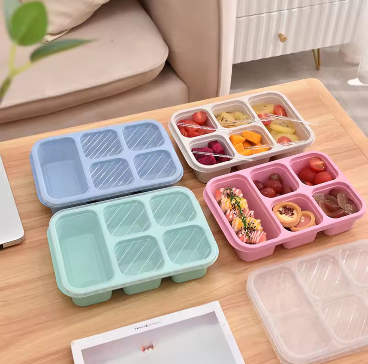 Bento Lunch box with 5 compartments