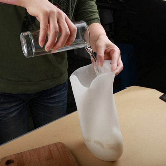 Silicone dough kneading bag