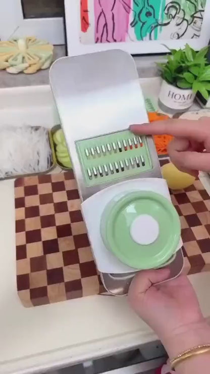 Vegetables stainless steel slice cutter 5 in 1
