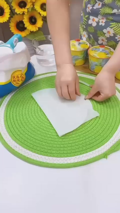 Silicone dough kneading bag