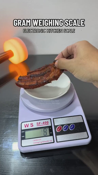 Electronic kitchen weight scale
